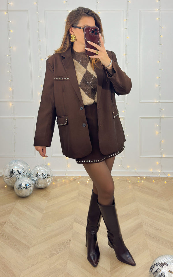 Blazer Kaeline - Marron