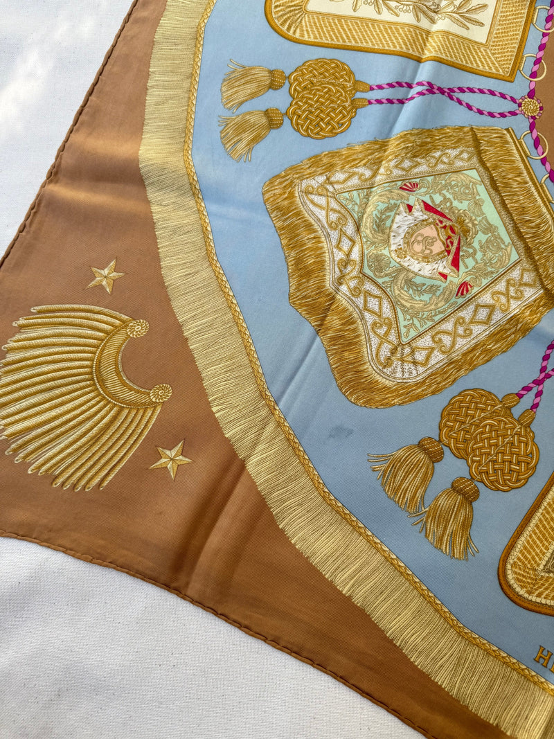 Hermès - Scarf - Post and Cavalry Model