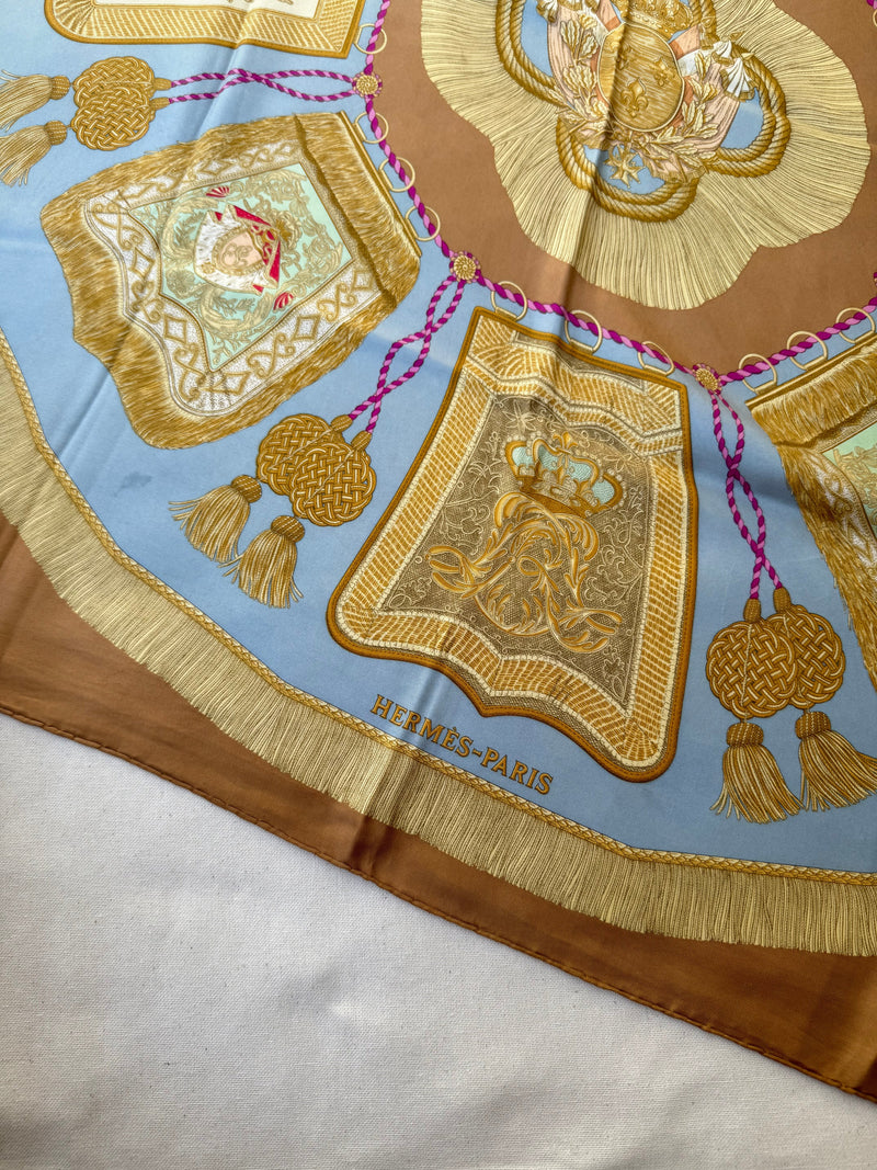 Hermès - Scarf - Post and Cavalry Model