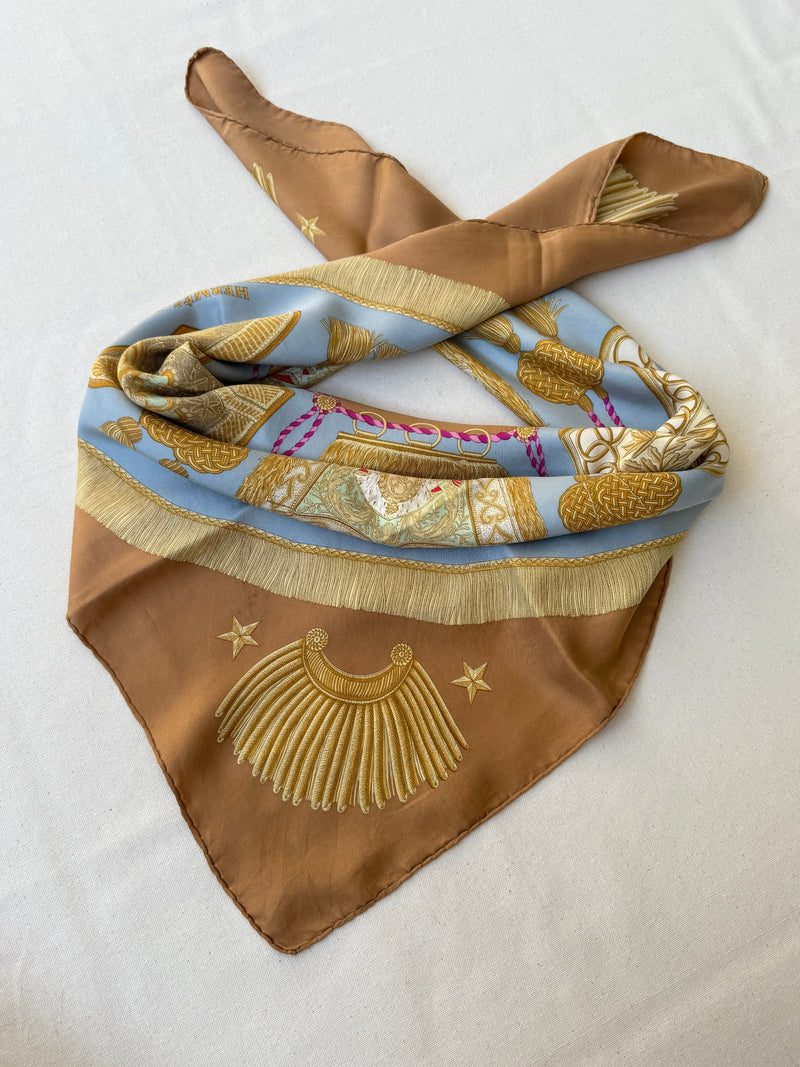 Hermès - Scarf - Post and Cavalry Model
