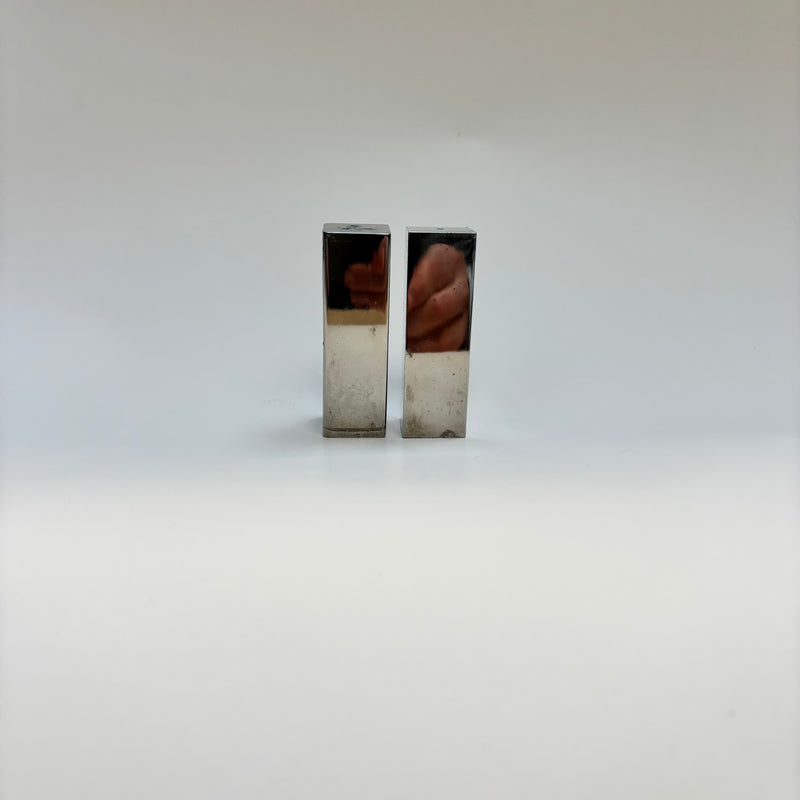 Salière Et Poivrière En Métal