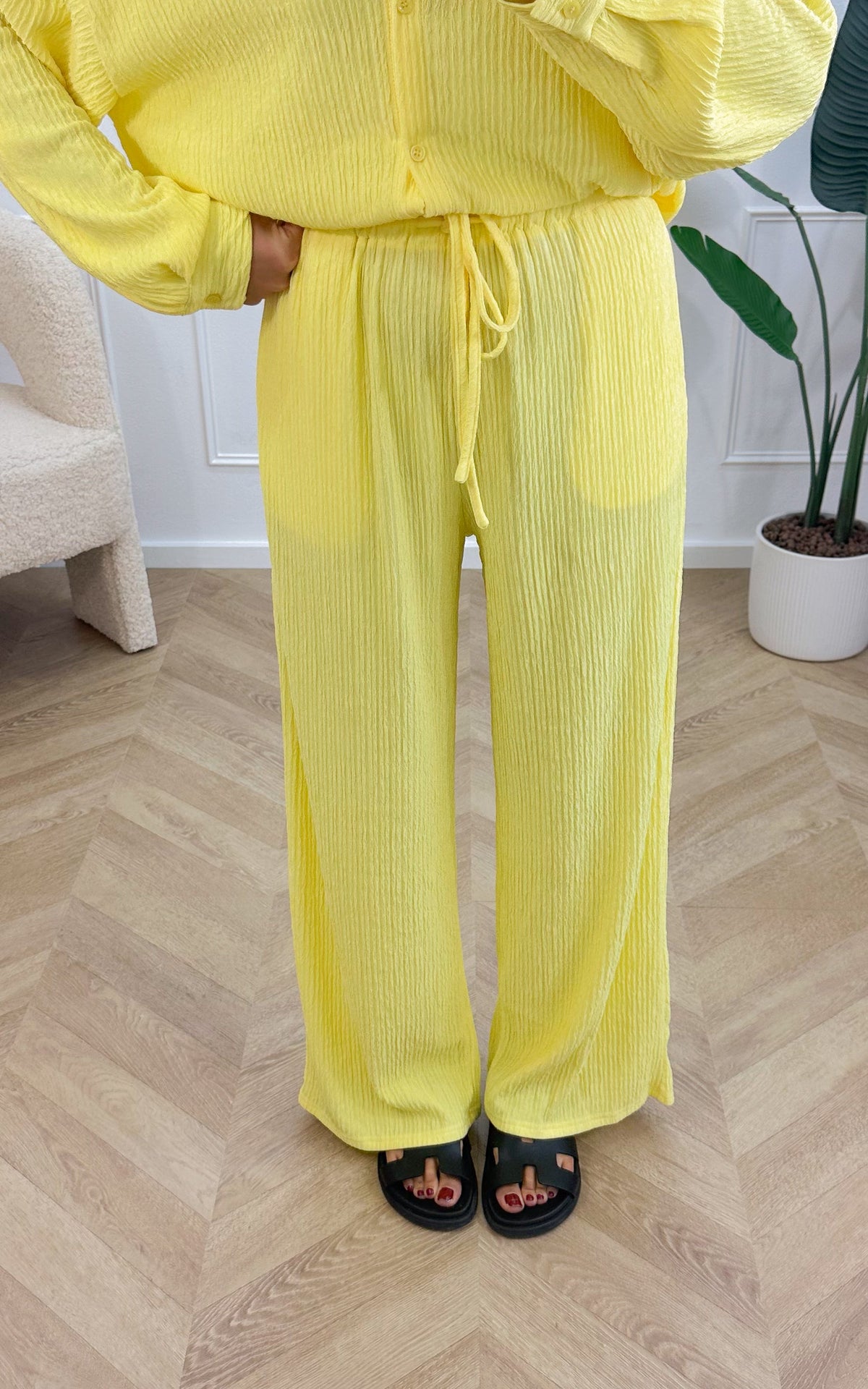 Alva Trousers - Yellow