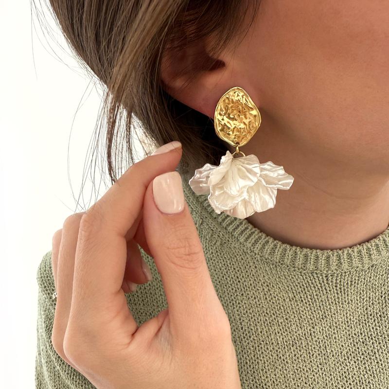 Pendientes acero “Selena”-Instants-Plaisirs-Pendientes Instants Plaisirs | Joyas