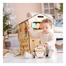 Duo Busy Board Maisonnette Natura & Cube Interactif