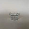 Cuenco De Cristal Tallado Vintage