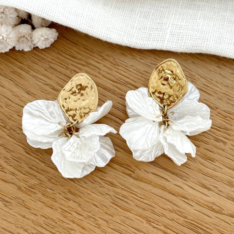 “Selena” steel earrings-Instants-Plaisirs-Instants Plaisirs earrings | Jewelry