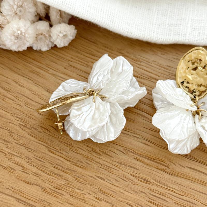“Selena” steel earrings-Instants-Plaisirs-Instants Plaisirs earrings | Jewelry