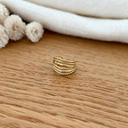 Pendiente acero “Olivia”-Pendientes-Instants Plaisirs • Joyas-Instants Plaisirs | Joyas