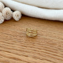 Bague d'oreille "Olivia" acier-Boucles d'oreilles-Instants Plaisirs • Bijoux-Instants Plaisirs | Bijoux