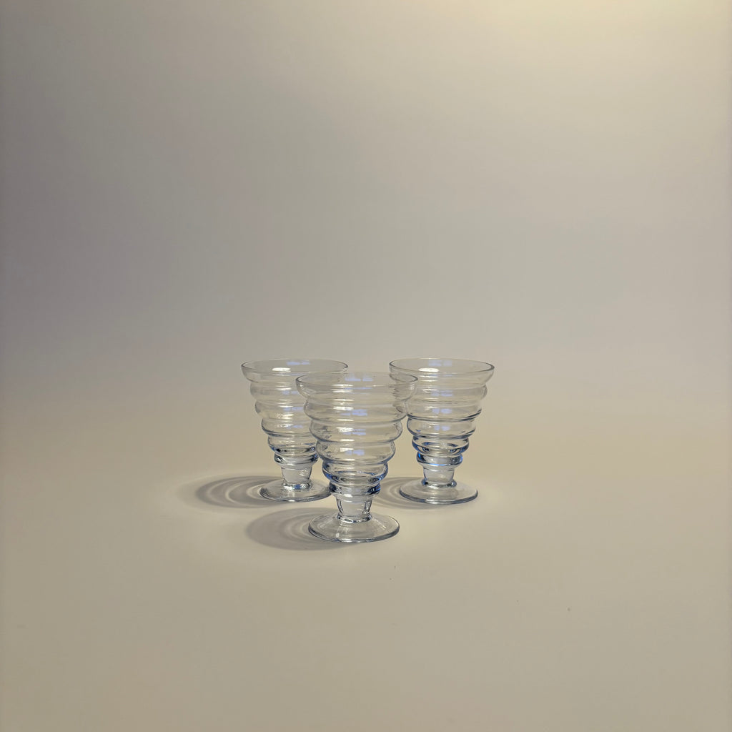 3 Verres Vintage