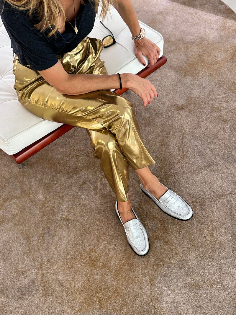 Mocasín Penny Plata - Lachoix