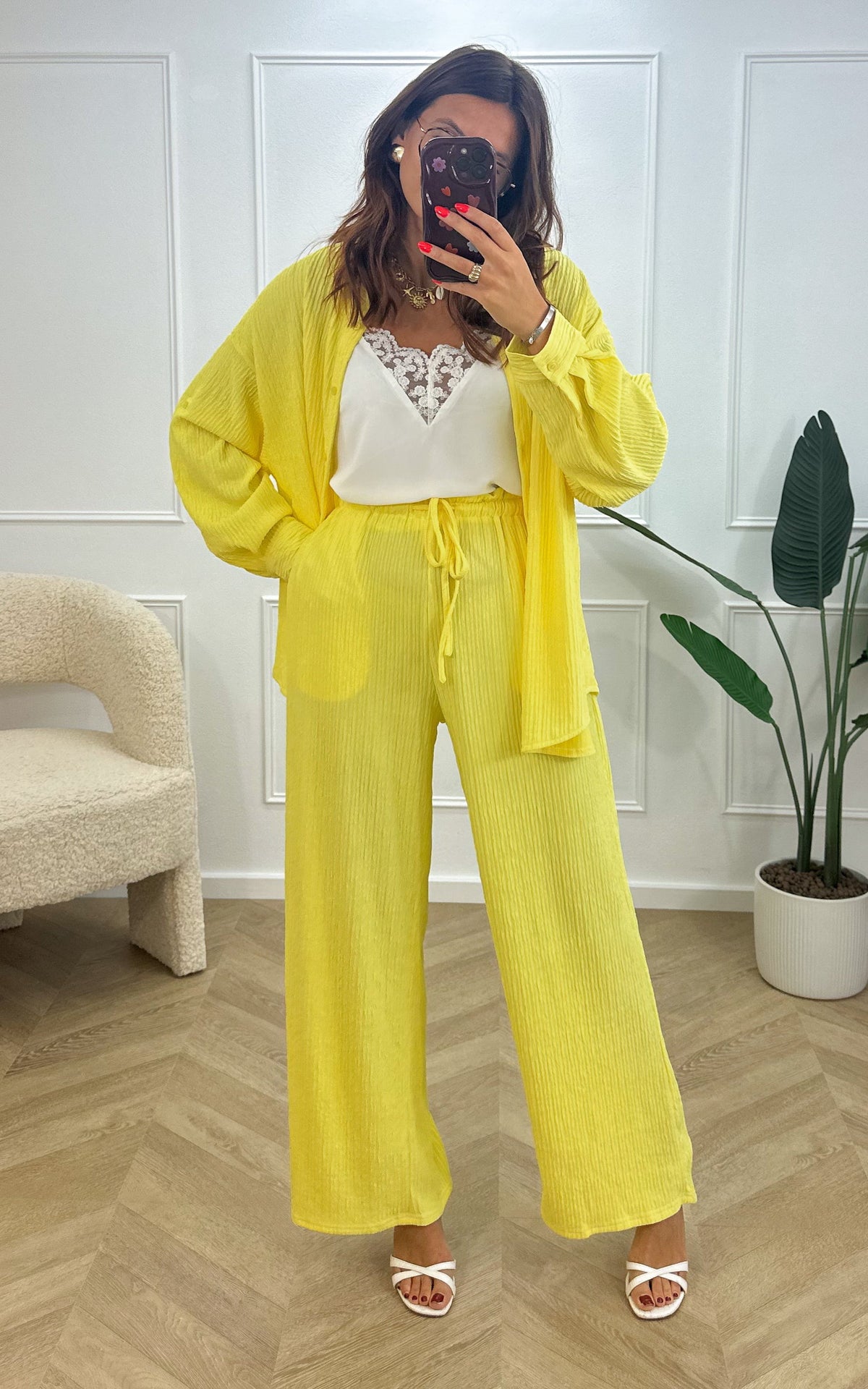 Alva Trousers - Yellow