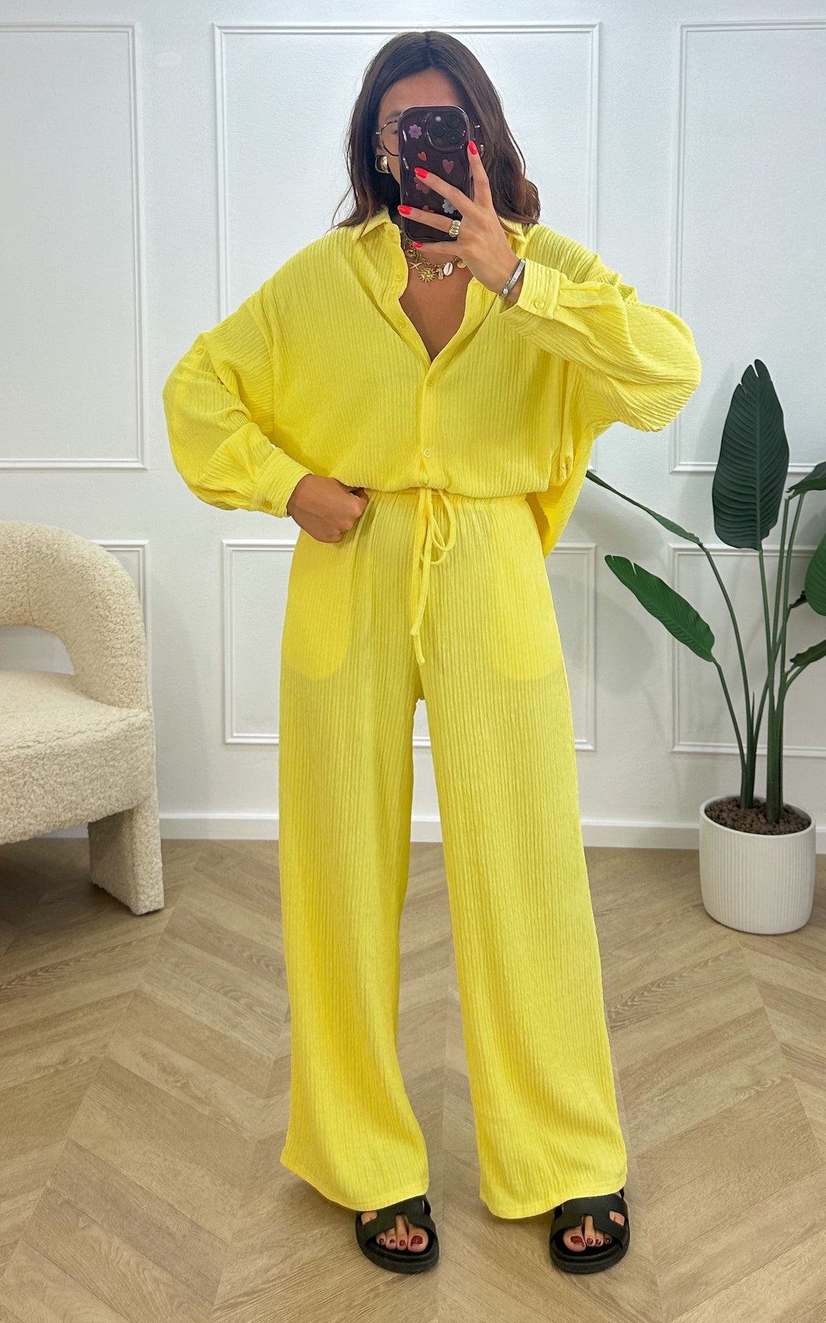 Alva Trousers - Yellow