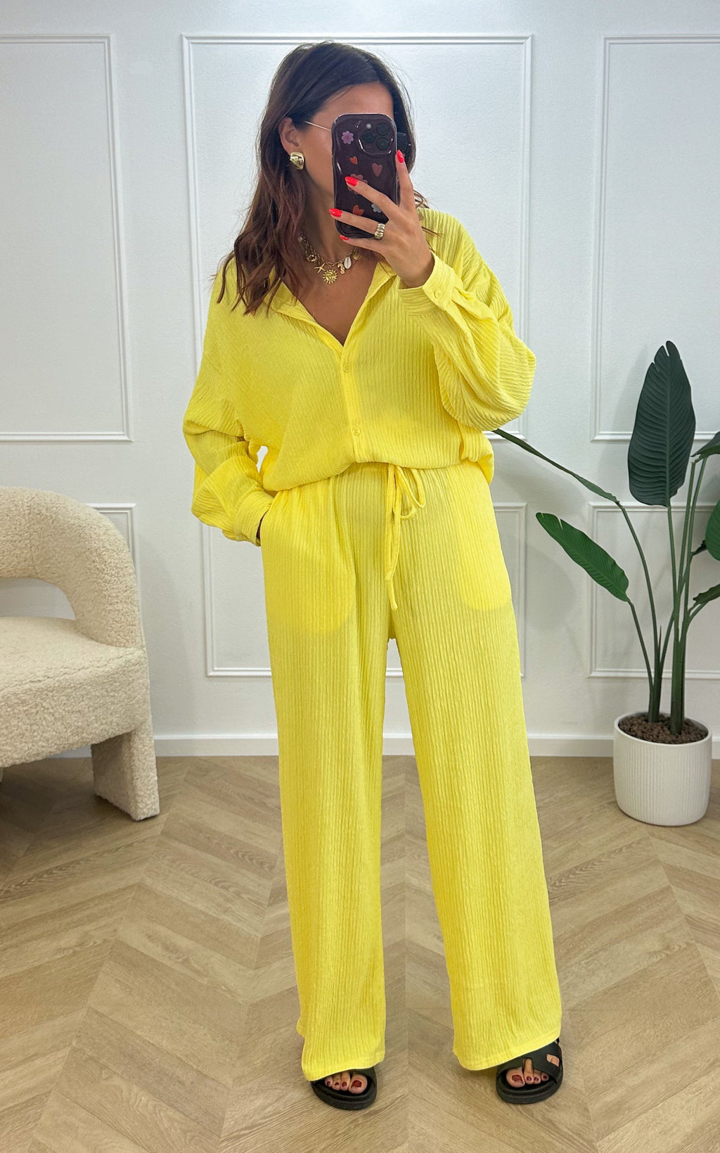 Alva Trousers - Yellow