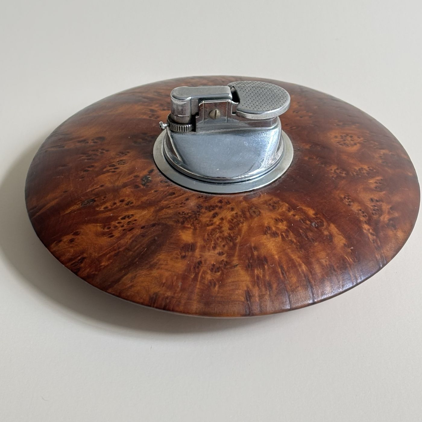 Elm Burl Table Lighter