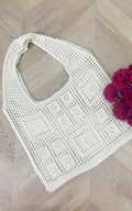 Bolso De Ganchillo Nerio - Beis