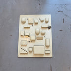 Tableau De Rangement Uten.Silo Ii De Dorothé Becker, 1969
