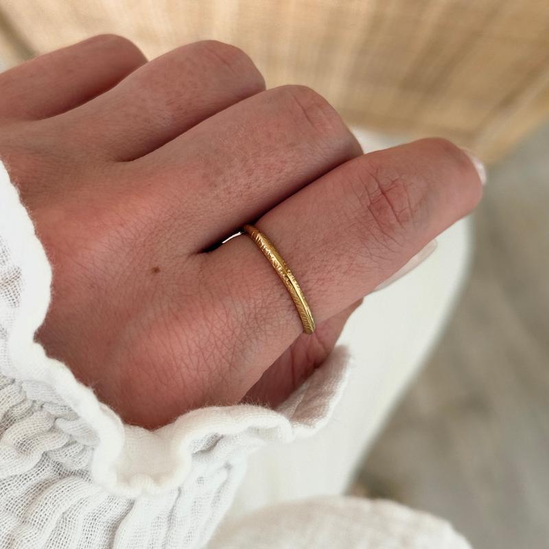 Bague "Ysa" acier-Bagues-Instants Plaisirs • Bijoux-Instants Plaisirs | Bijoux