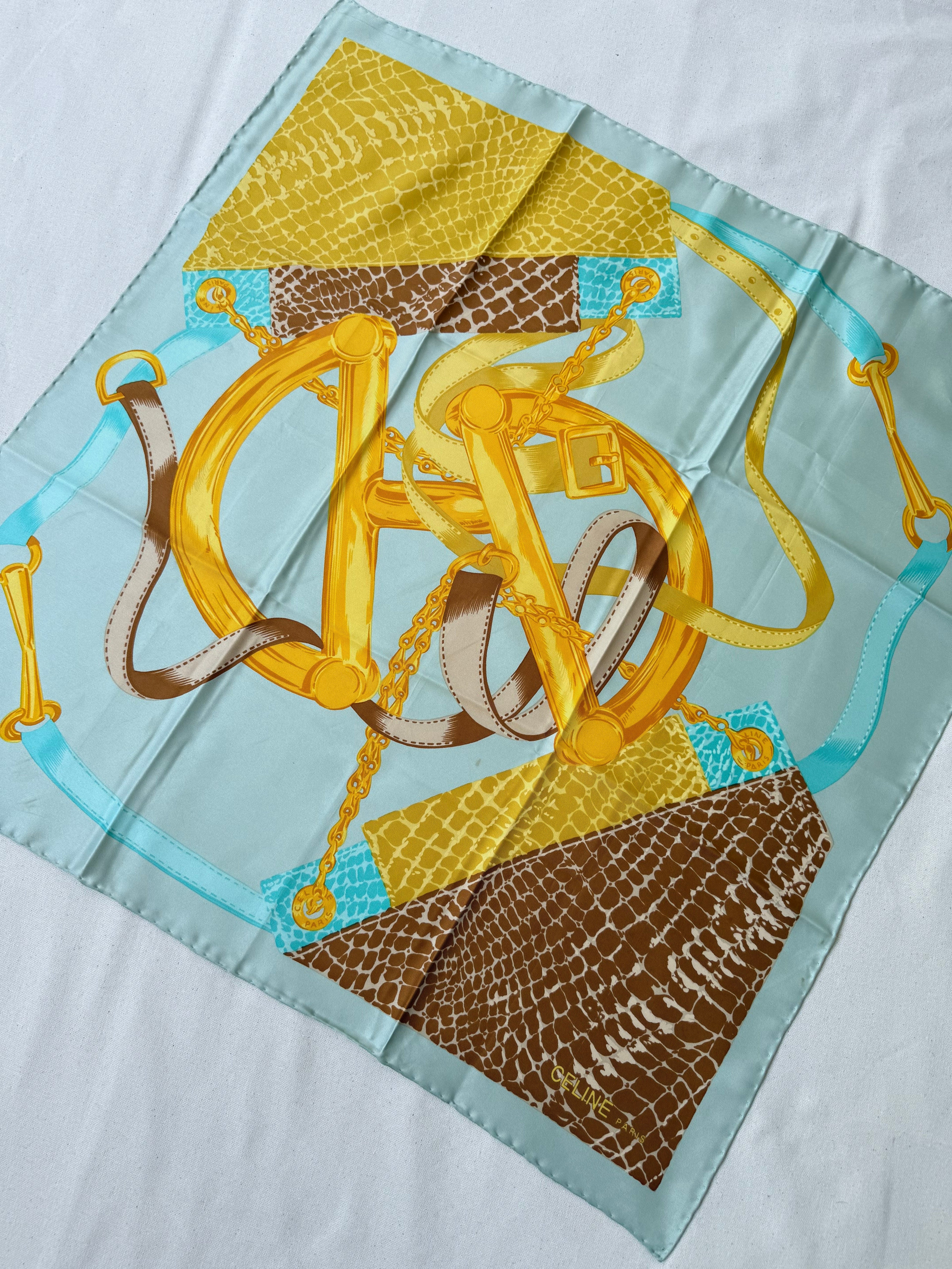 Céline - Scarf - Stirrups And Snake Model