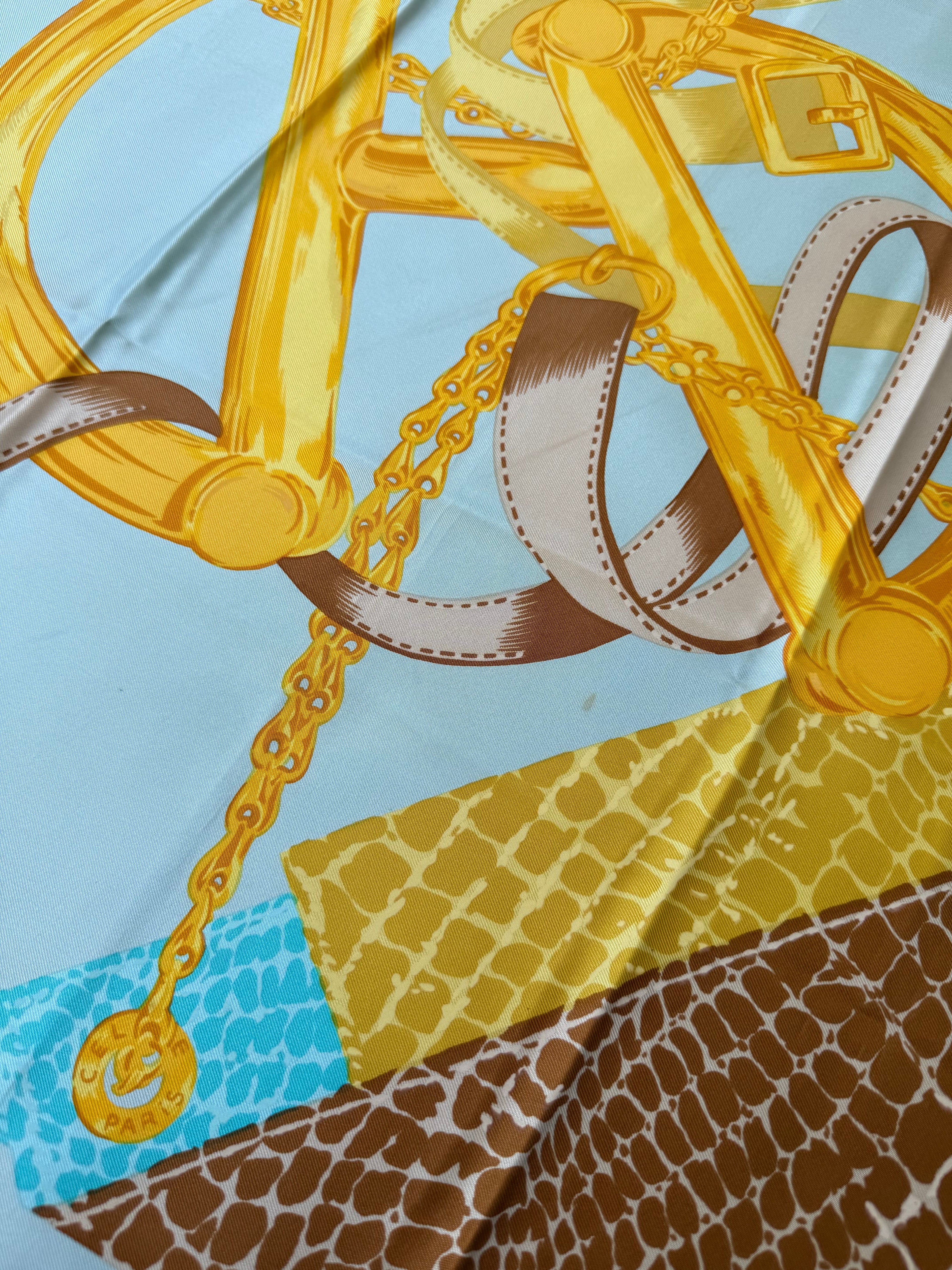 Céline - Scarf - Stirrups And Snake Model