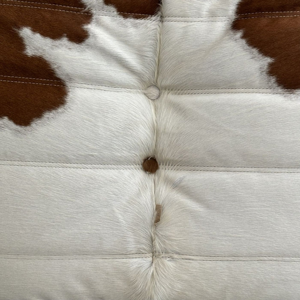 Two-Tone Leather Togo Lounge Chair