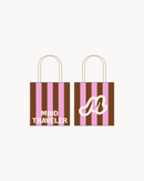 Tote bag Mind Traveler Rose y Marron