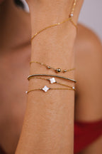 Bracelet-Collier Swan - Nacre