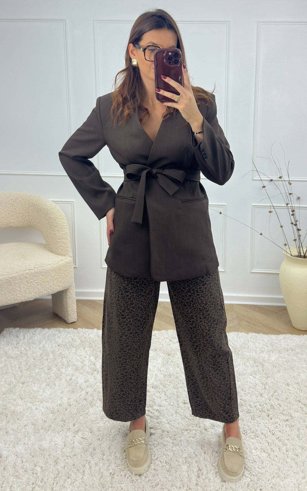 Blazer Elzear - Cioccolato