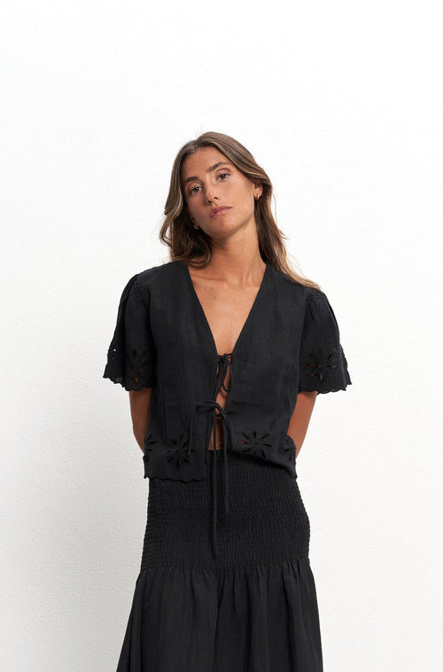 Alma Black Shirt