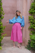 Blouse Sara Lichtblauw