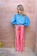 Blouse Sara Lichtblauw