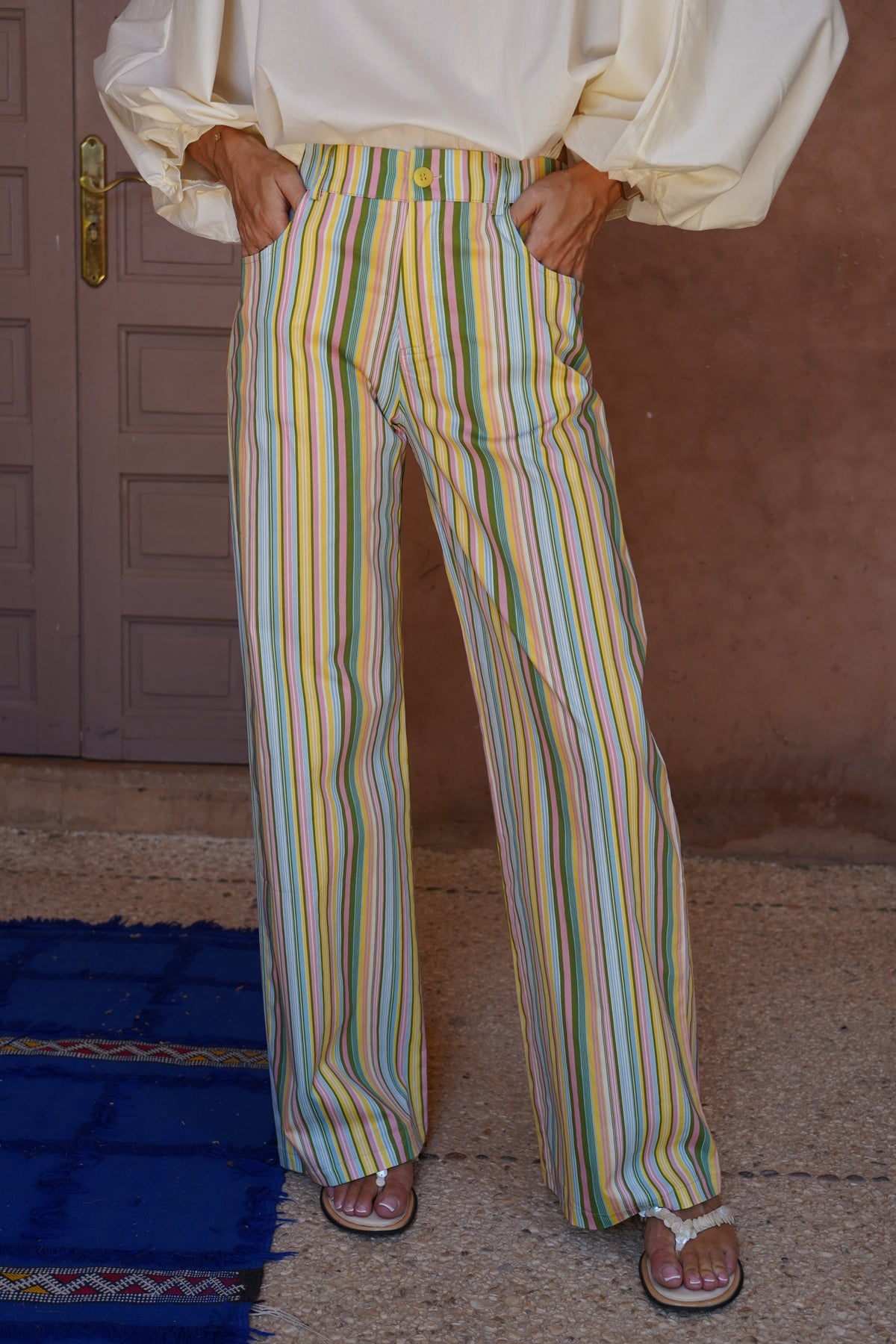 Pantalon Riad Jaune