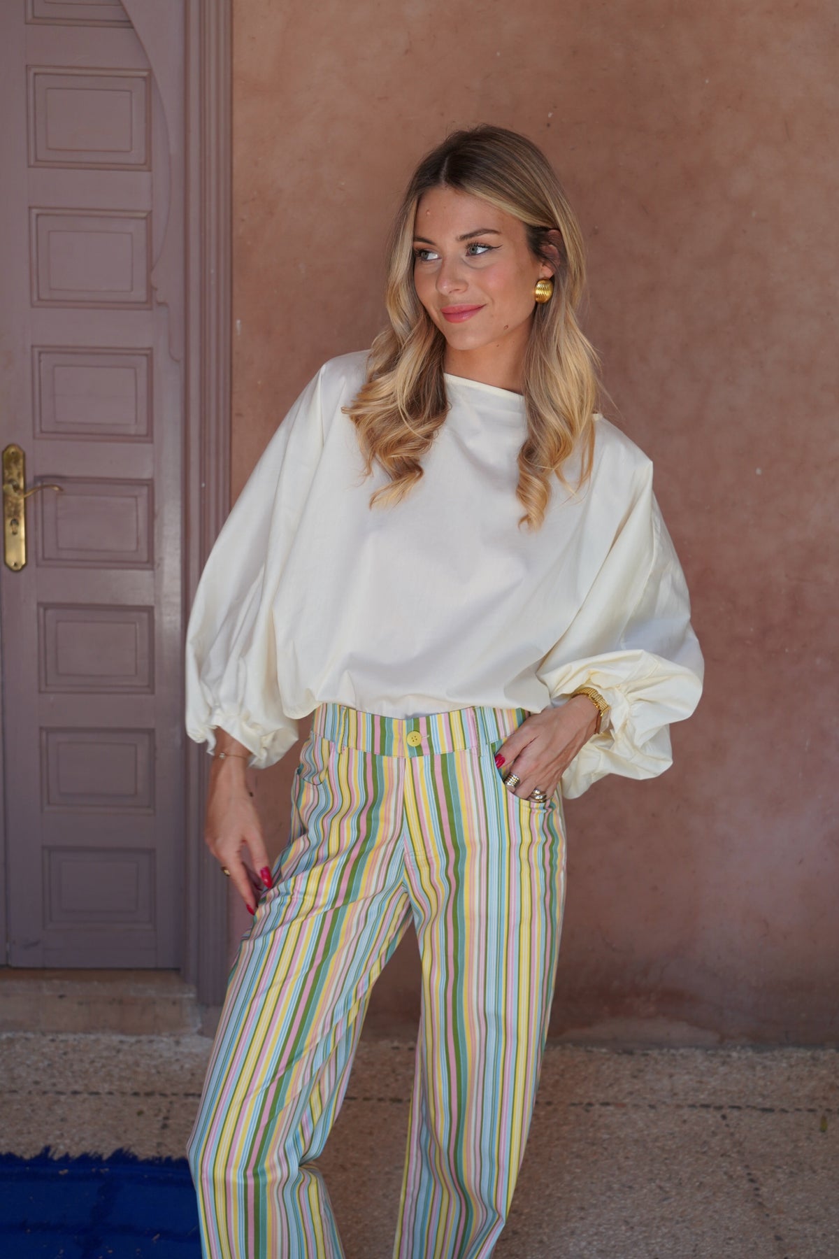 Pantalon Riad Jaune