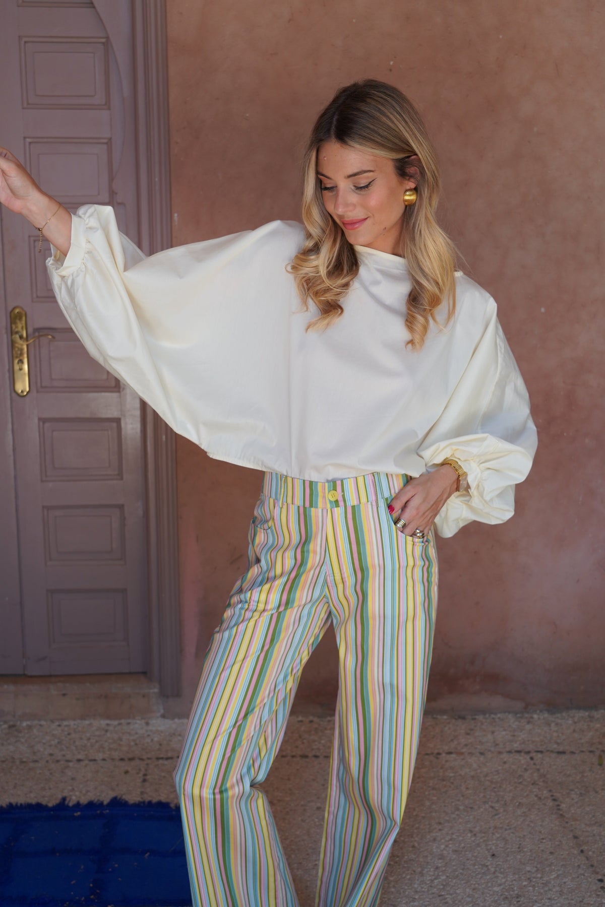Pantalon Riad Jaune