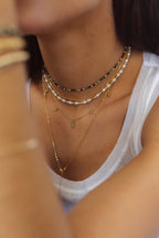 Collier Grain De Riz - Perles De Culture