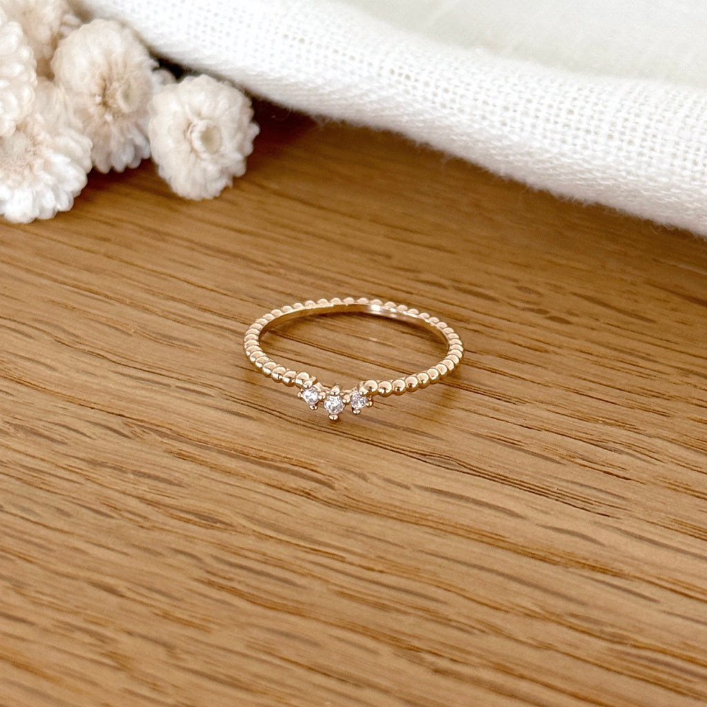 Anillo “Eva” Chapado en Oro