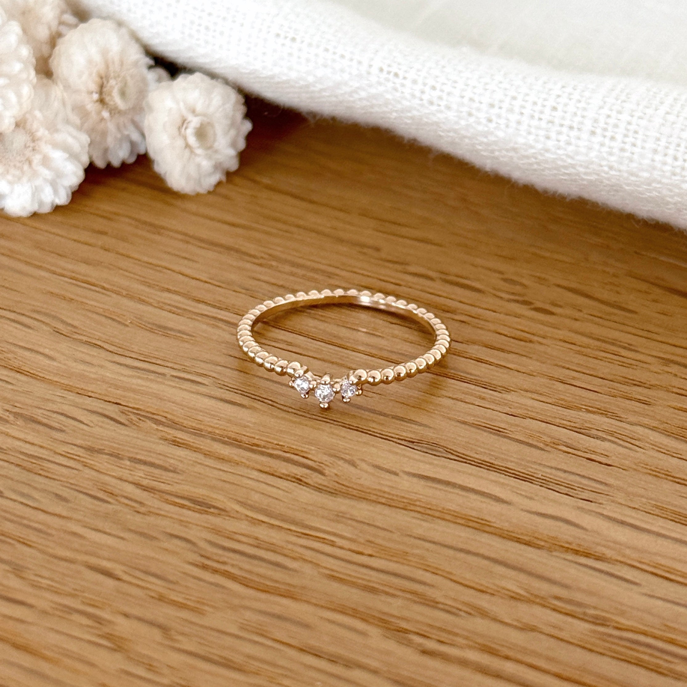 Anillo “Eva” Chapado en Oro