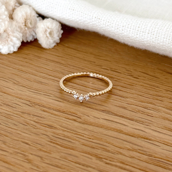 Anillo “Eva” Chapado en Oro