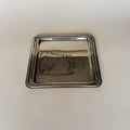 Silver-Plated Metal Tray