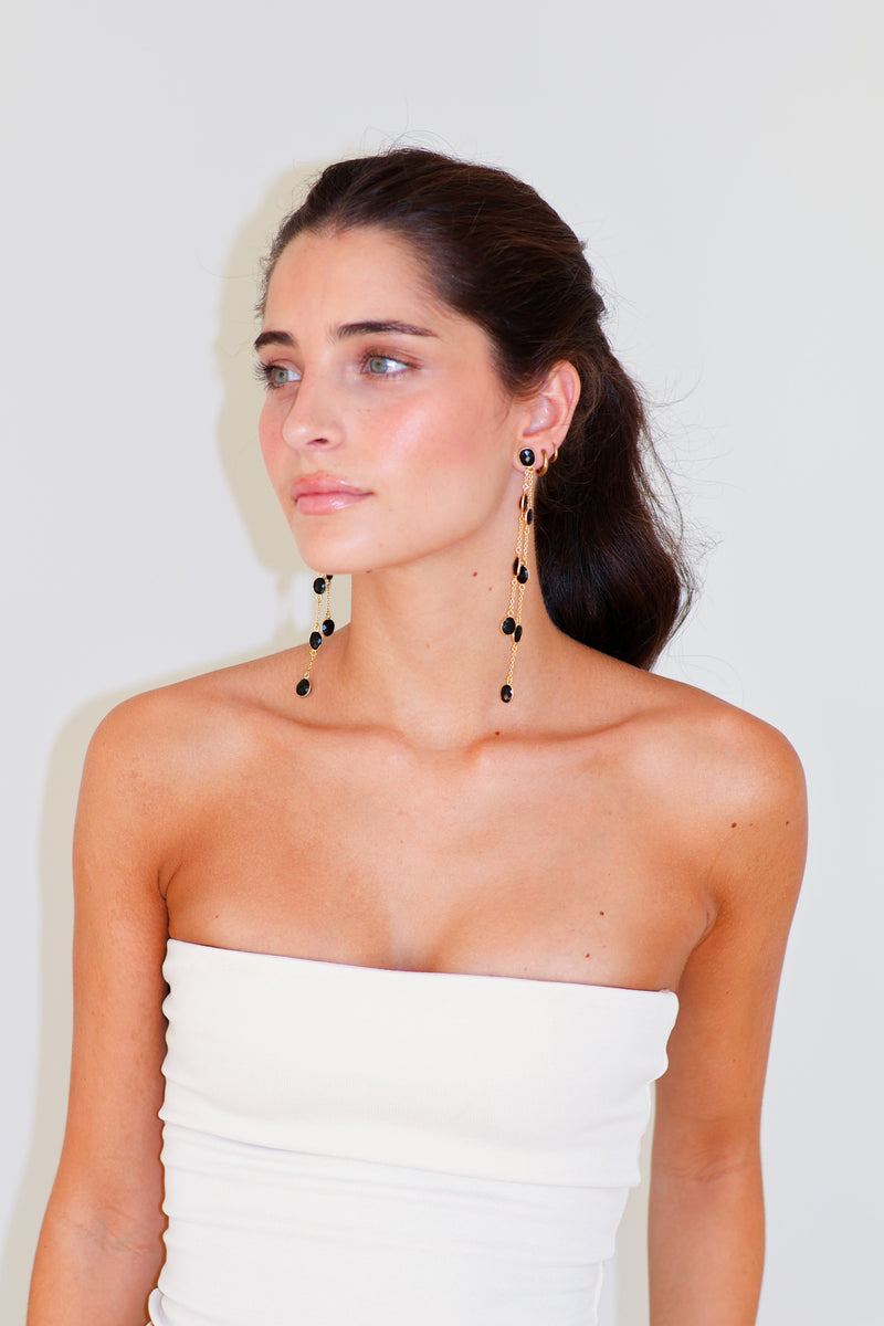 Luna Negros Earrings