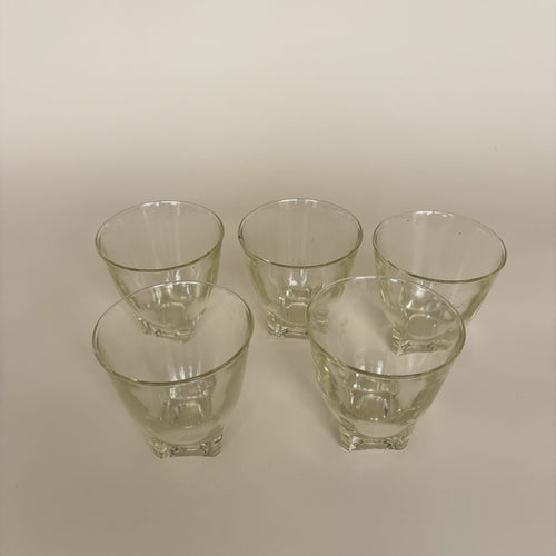 5 Verres Art Déco