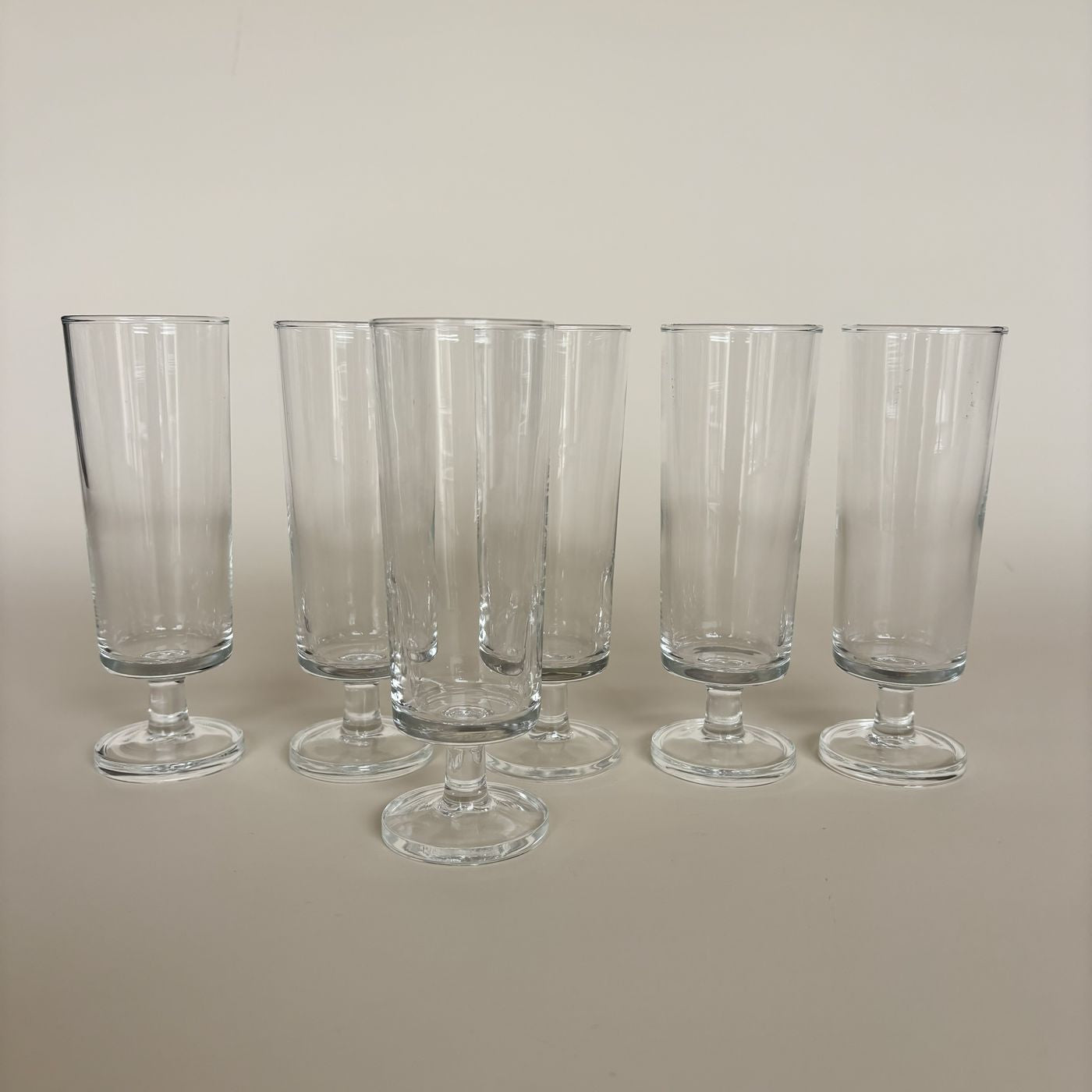 Set Of 6 Champagne Flutes