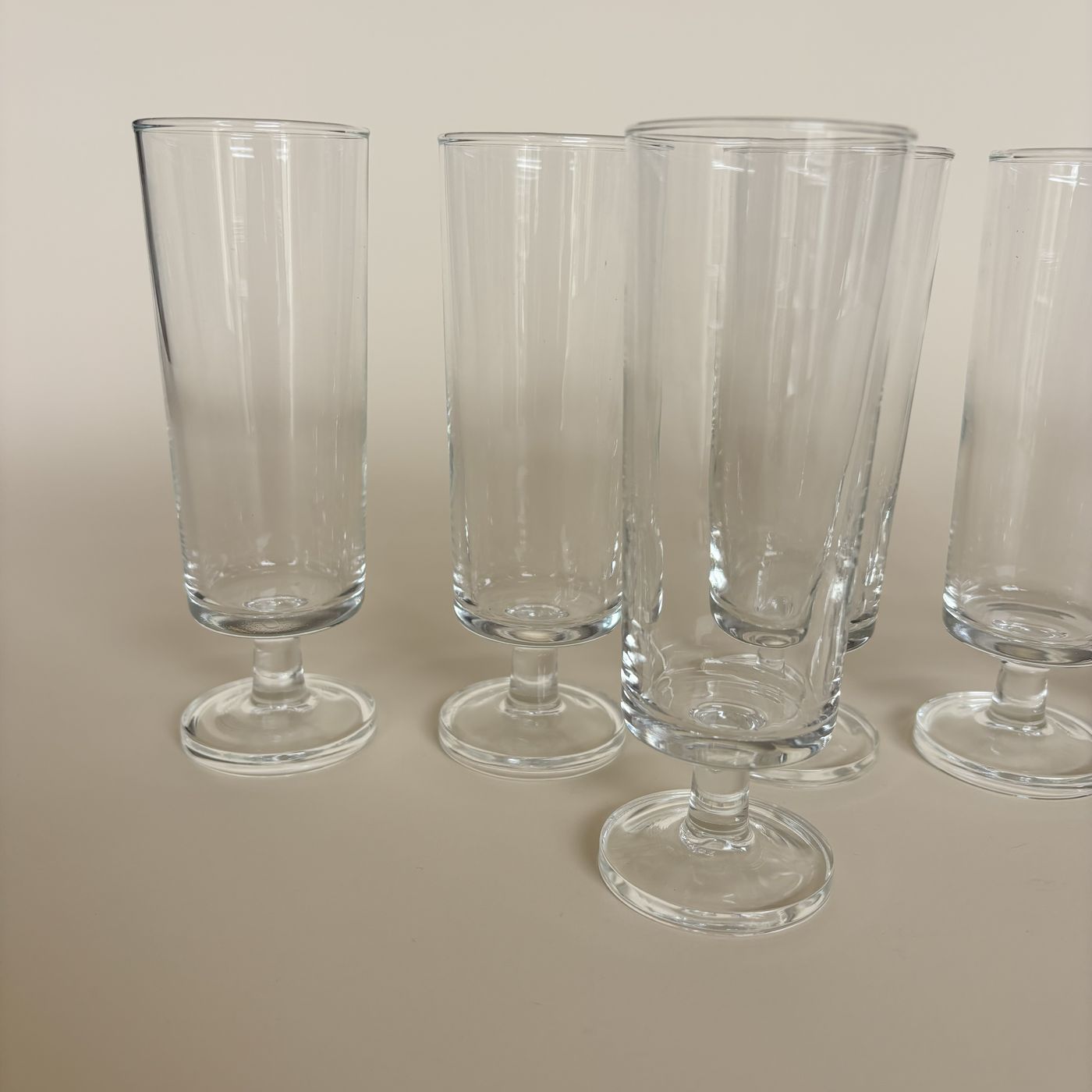 Set Of 6 Champagne Flutes
