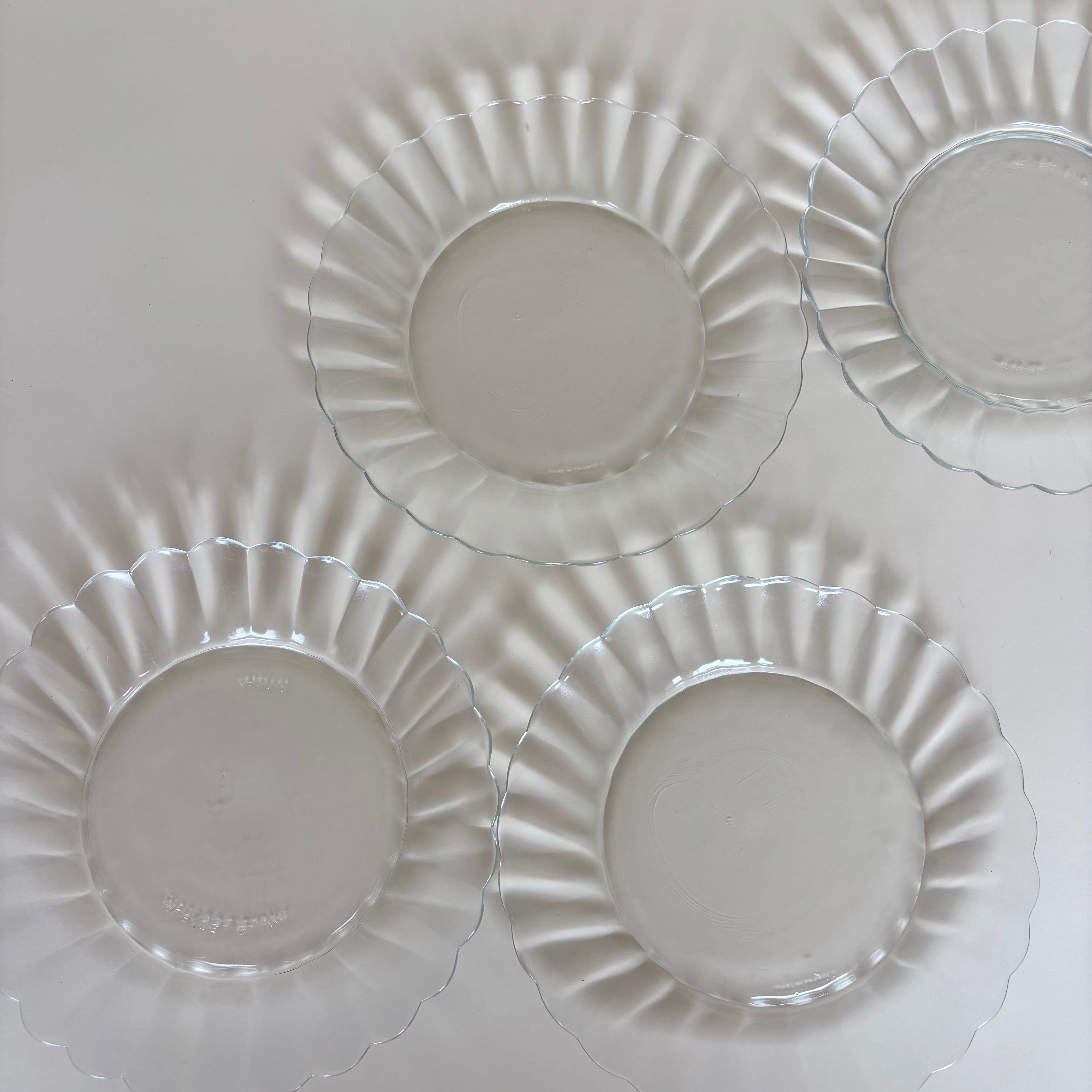 4 Platos Lesieur Vintage