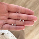 “Dani” silver earrings-Instants-Plaisirs-Earrings-0.2cm-Instants Plaisirs | Jewelry