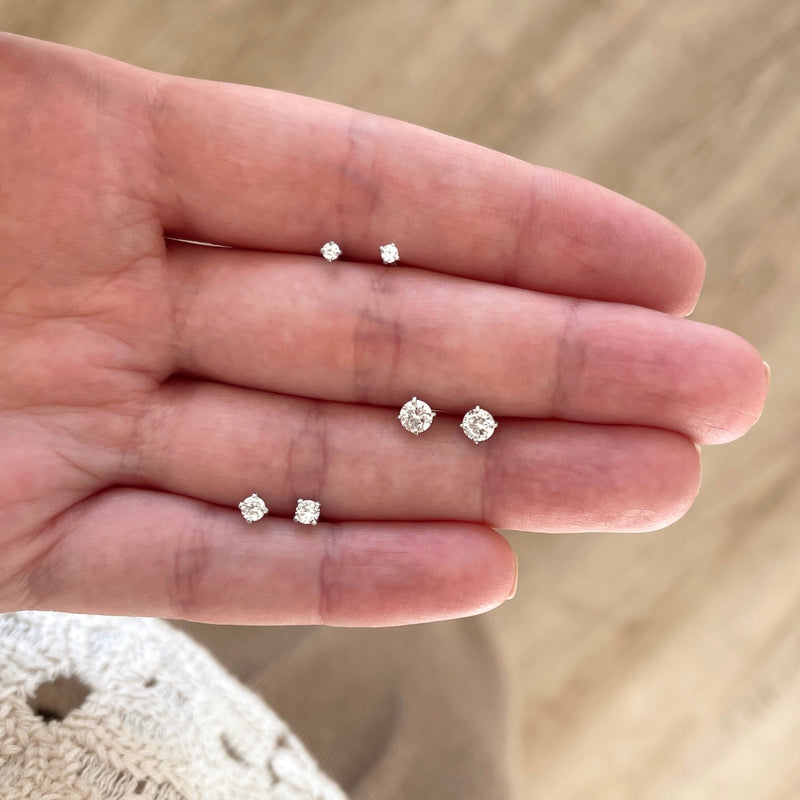 “Dani” silver earrings-Instants-Plaisirs-Earrings-0.2cm-Instants Plaisirs | Jewelry