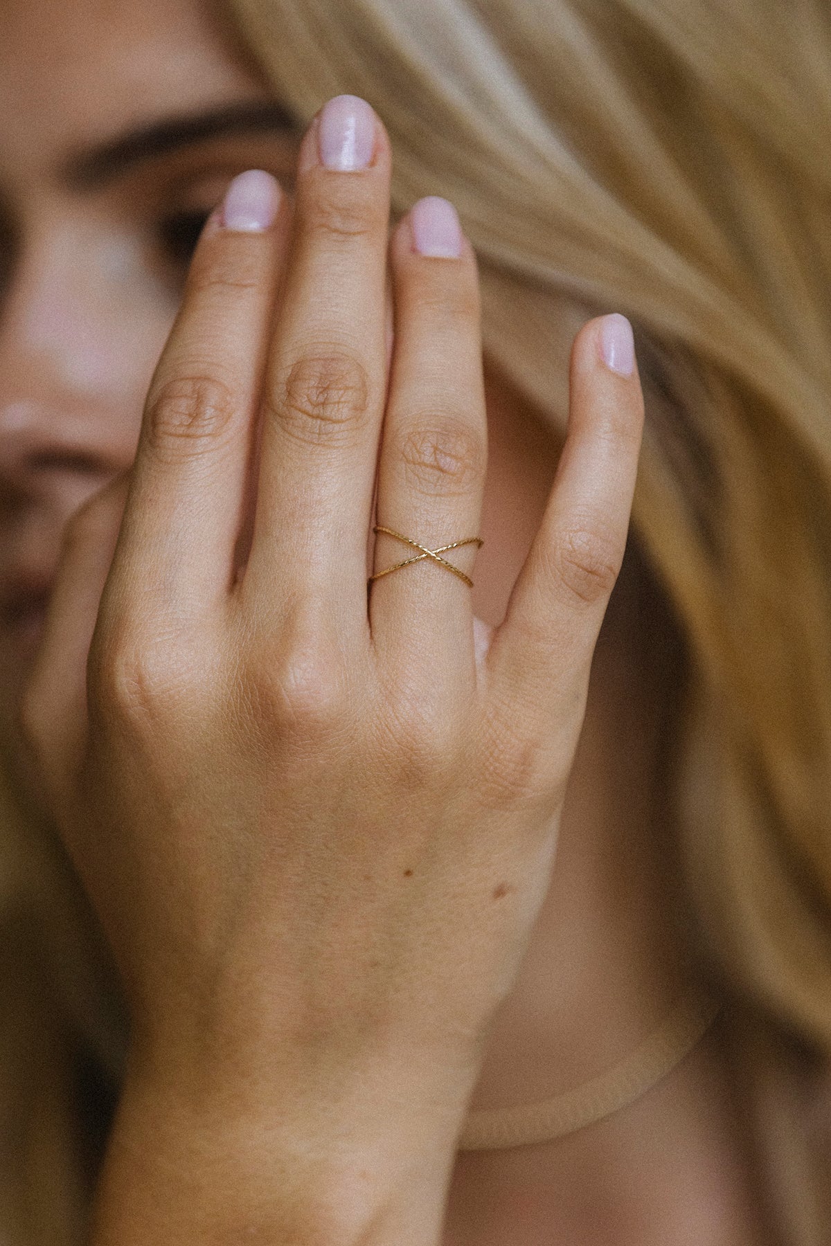 Bague Croisée Éclat