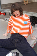 T-Shirt More Amor Orange