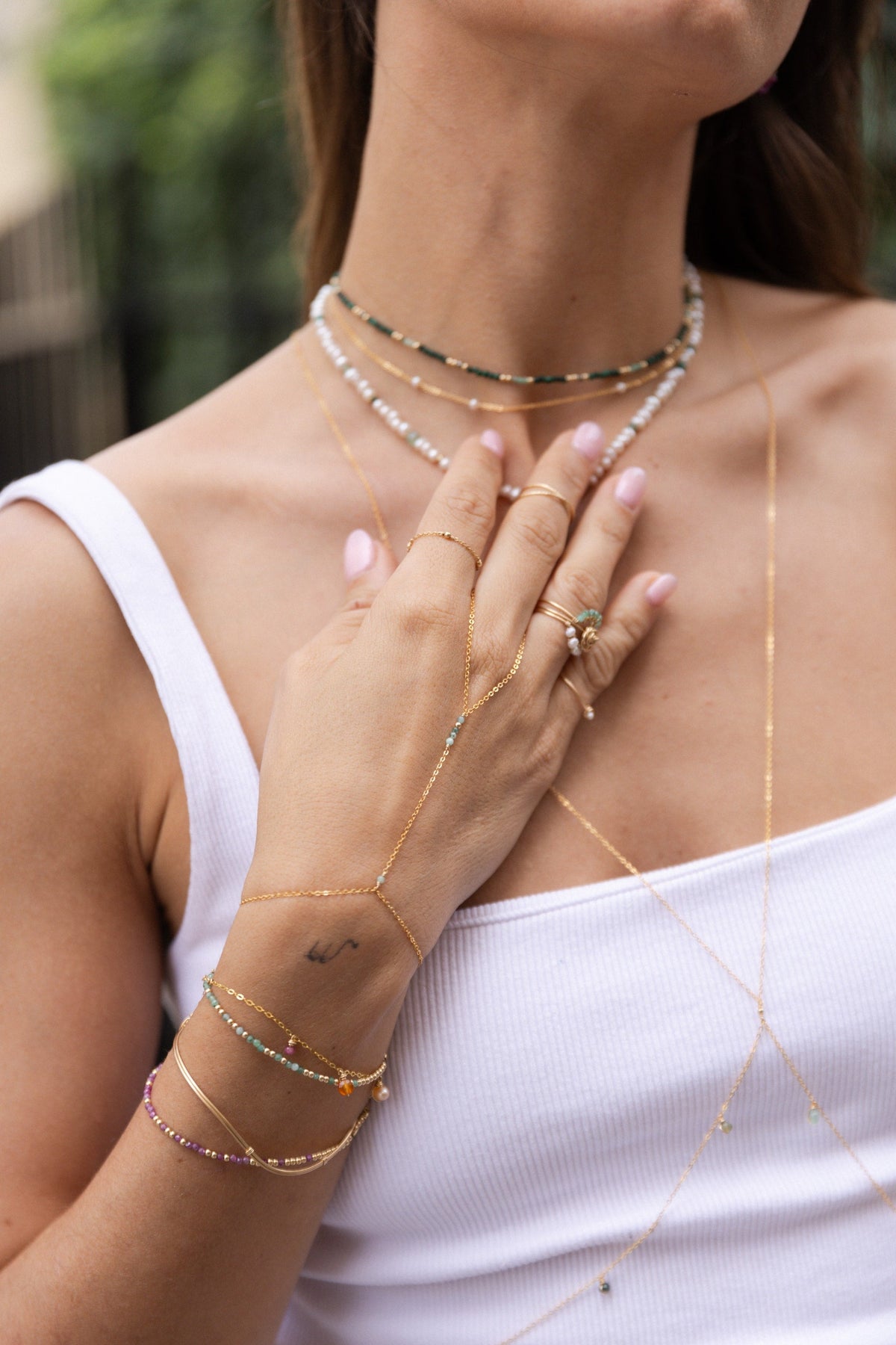 Armband Queen - Rubin