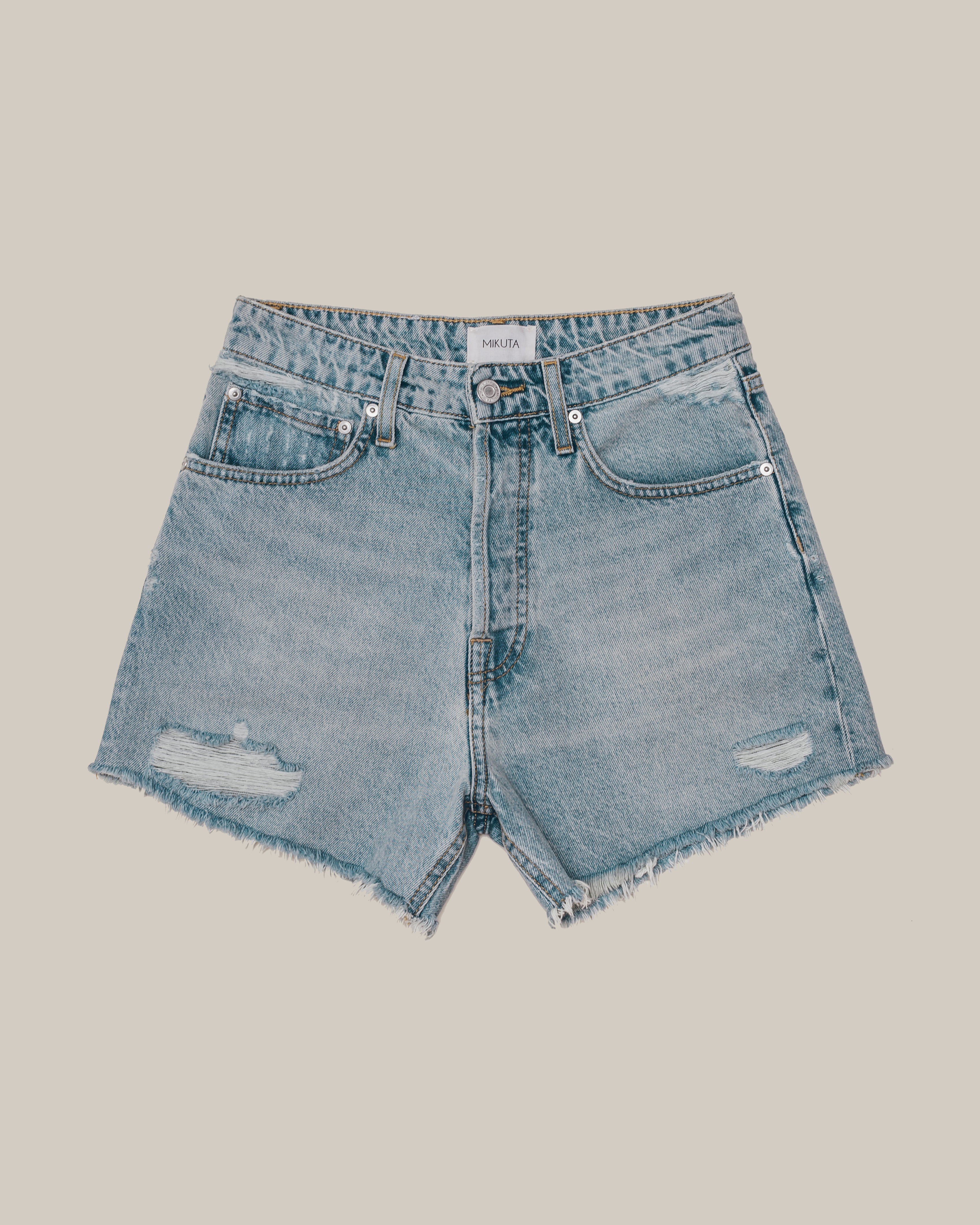 The Blue Denim Short